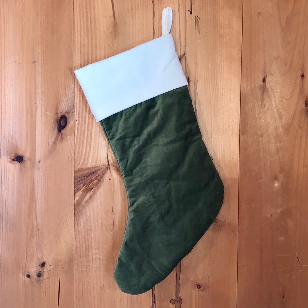 Pottery Barn Classic Velvet Stocking - Picture 2 of 5